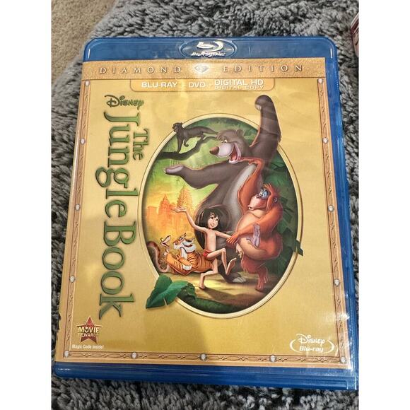 The Jungle Book Diamond Edition DVD blu-ray movie Disney - Picture 1 of 3